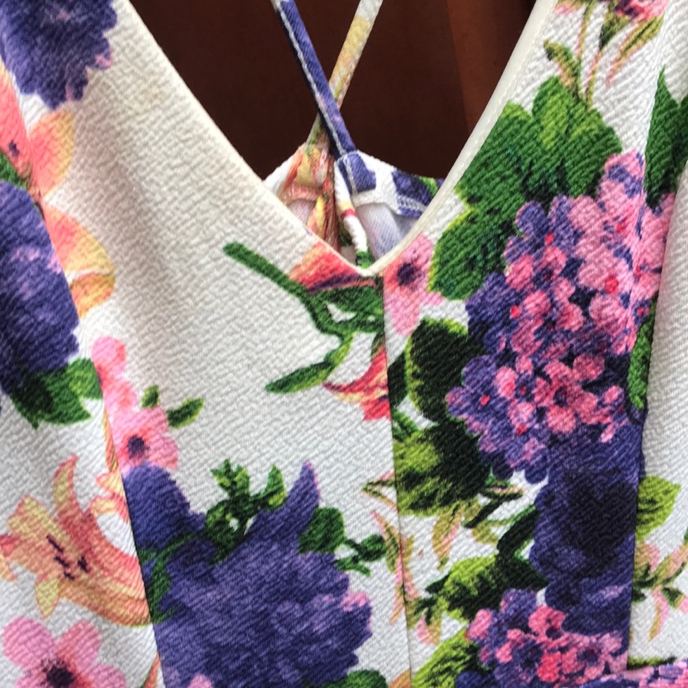 Flowery Skater Dress - Picture 4 of 5
